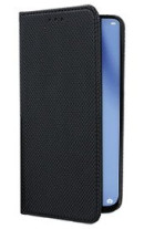 Кожен калъф тефтер и стойка Magnetic FLEXI Book Style за Huawei P40 Lite JNY-L21A черен 